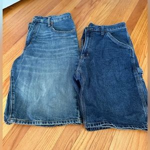 Two pairs of men’s Jean Shorts